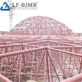 Xuzhou LF Arched Space Frame  Dry Dome Coal Storage Shed Yard for Power Plant or Clinker Storage